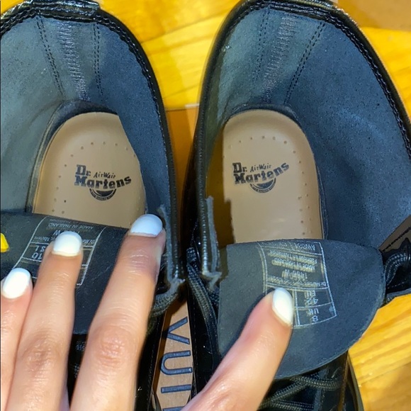 Black Patent Leather Dr Martens - Picture 5 of 5